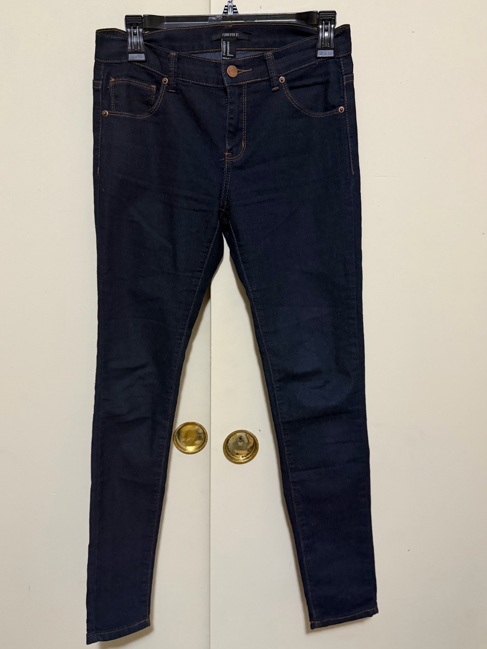 Forever 21 Skinny Jeans - Dark Wash